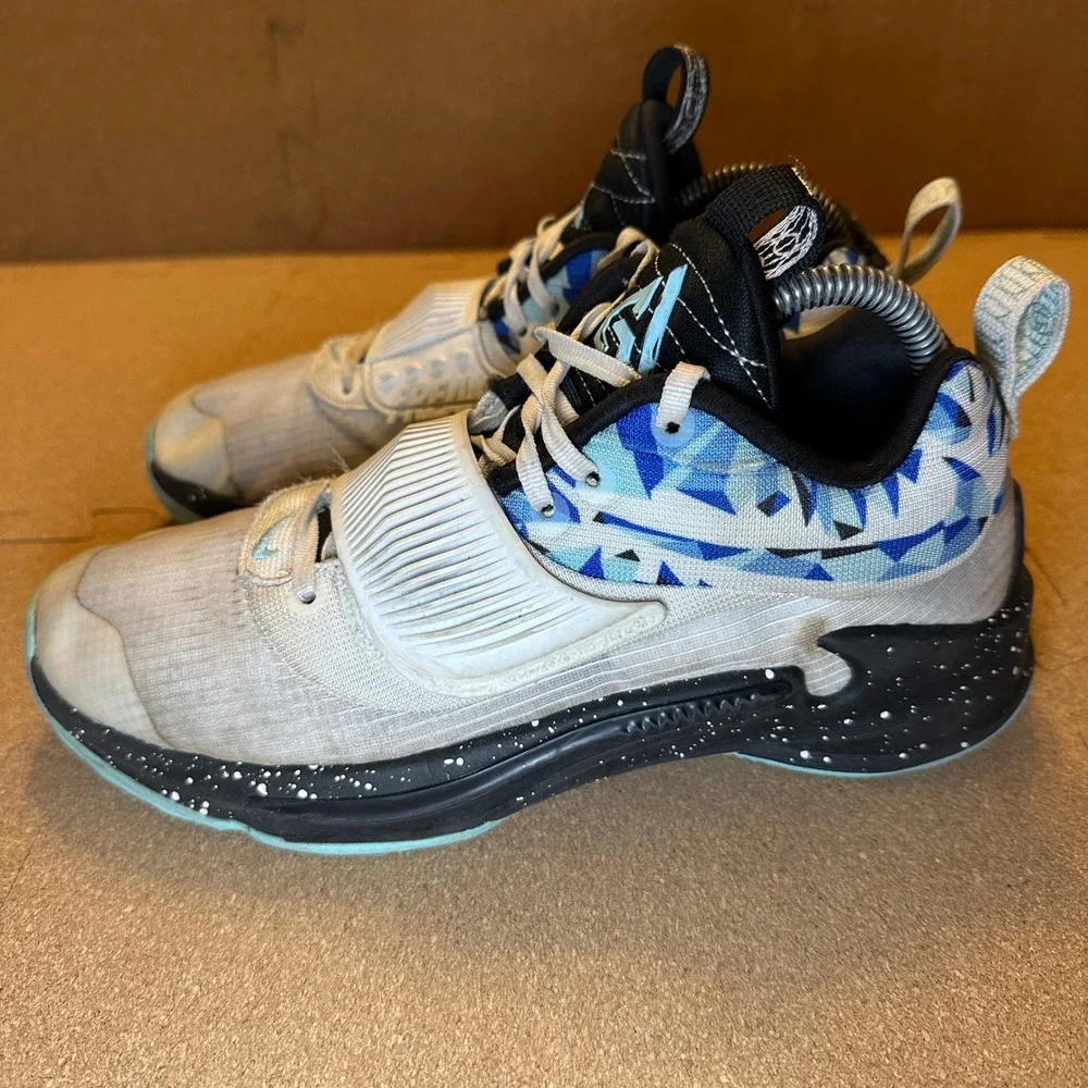 Nike Giannis Immortality Kids Basketball Shoes White Blue‎ DB4158-109 Size 6.5Y